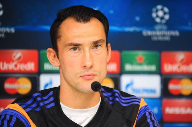 - BRUSSELS, BELGIUM: Anderlecht s goalkeeper Silvio Proto pictured during a press conference of Belgian team RSC Anderlecht, in Brussels, Tuesday 30 September 2014. Anderlecht will play Tomorrow against German Borussia Dortmund on day 2 of the group stage of the UEFA Champions League competition, in group D. LUCxCLAESSEN  premiumd 04405996