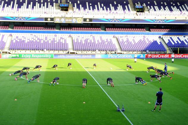 BRUSSELS, Illustration picture taken during a training session of Belgian team RSC Anderlecht, in Brussels, Tuesday 30 September 2014. LUCxCLAESSEN  premiumd 04406550