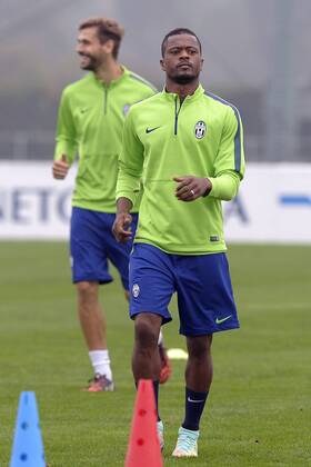 Patrice Evra, Turin Training von Juventus Turin in Madrid filippoxalfero