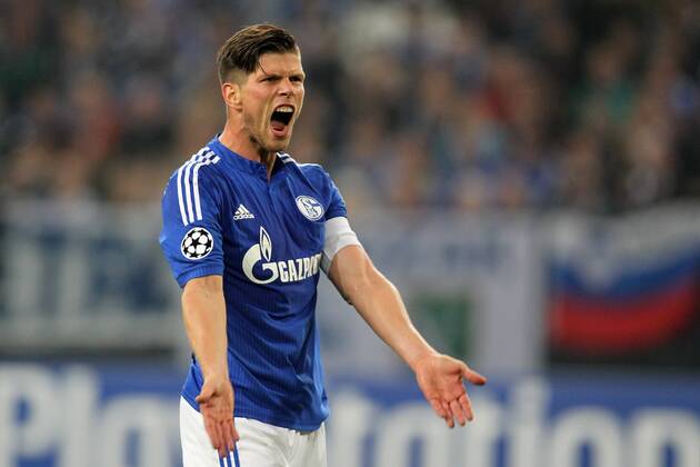 Klaas-Jan Huntelaar (FC Schalke 04 25) FC Schalke 04 vs NK Maribor--- Fussball --- Champions-League --- Gruppenphase --- 2. Spieltag --- 30.09.2014, EP_JSE