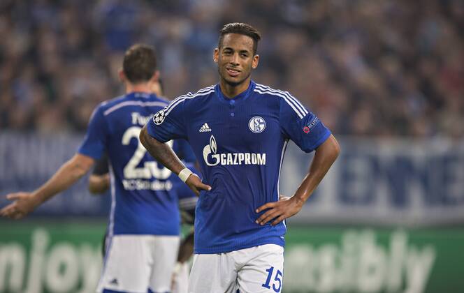 Gelsenkirchen, 30.09.2014, Veltins Arena, Fußball Dennis Aogo (S04) FC Schalke 04 - NK Maribor