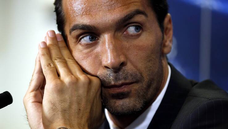 PK Juventus Turin in Madrid Gianluigi Buffon attends press conference. xFOTOxCHEMAxREYx 