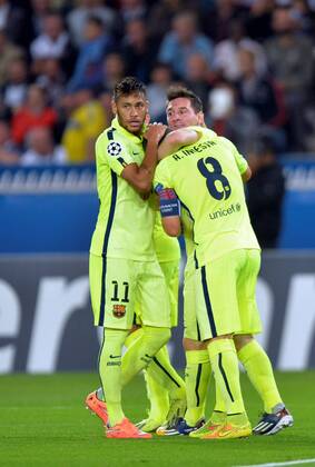 Lionel Messi (barca) - Neymar (barca) - Andres Iniesta (barca) Paris St. Germain PSG - FC Barcelona (Barca) xAnthonyBIBARDxFEPx 