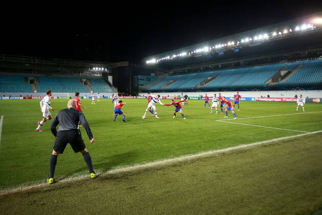 September 30, 2014. Russia, Khimki, arena New Khimki. In the 2014 15 UEFA Champions League s group stage match between CSKA Moscow and FC Bayern Munich DmitryxGolubovich 