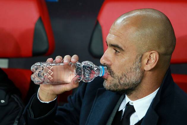 September 30, 2014. Russia, Khimki, arena New Khimki. Bayern s head coach Pep Guardiola in the 2014 15 UEFA Champions League s group stage match between CSKA (Moscow, Russia) and FC Bayern Munich (Munich, Germany) DmitryxGolubovich 