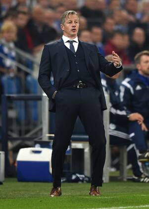30.09.2014, Fussball, Saison 2014 15, UEFA Champions League, Vorrunde, FC Schalke 04 - NK Maribor 1:1 Trainer Jens Keller (Schalke 04)