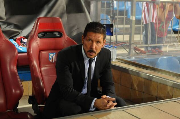 Atletico de Madrid Coach, Diego Pablo Simeone - SIMEONE. Atletico de Madrid - Juventus Turin .. 