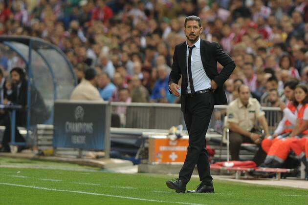 Atletico de Madrid Coach, Diego Pablo Simeone - SIMEONE. Atletico de Madrid - Juventus Turin. 