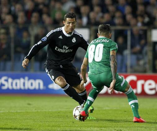Champions League, PFC Ludogorez Rasgrad - Real CF Madrid In this picture, Cristiano Ronaldo. xJOSExA.xGARCIAx 