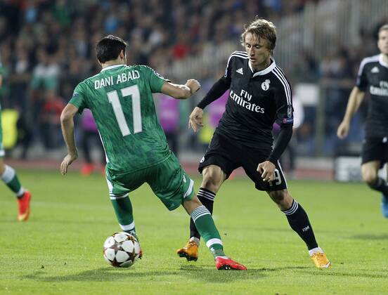 Champions League, PFC Ludogorez Rasgrad - Real CF Madrid In this picture, Luka Modric and Dani Abalo. xJOSExA.xGARCIAx 