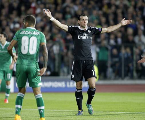 Champions League, PFC Ludogorez Rasgrad - Real CF Madrid In this picture, Gareth Bale. xJOSExA.xGARCIAx 