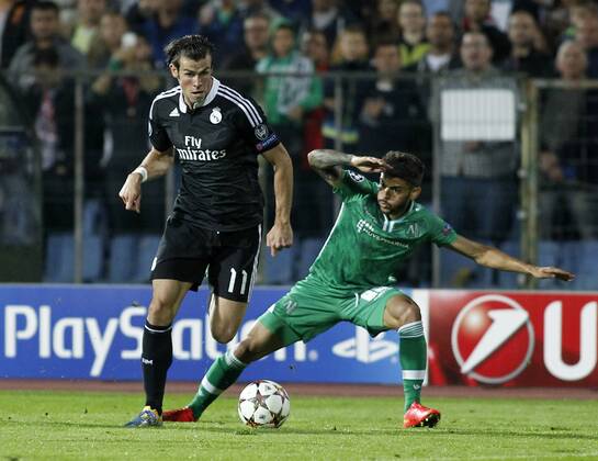 Champions League, PFC Ludogorez Rasgrad - Real CF Madrid In this picture, Gareth Bale. xJOSExA.xGARCIAx 