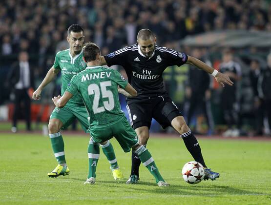 Champions League, PFC Ludogorez Rasgrad - Real CF Madrid In this picture, Karim Benzema. xJOSExA.xGARCIAx 