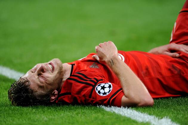 Fußball Champions League Gruppenphase 2.Spieltag Bayer Leverkusen - Benfica Lissabon am 01.10.2014 in der BayArena in Leverkusen Stefan Kiessling ( Leverkusen )