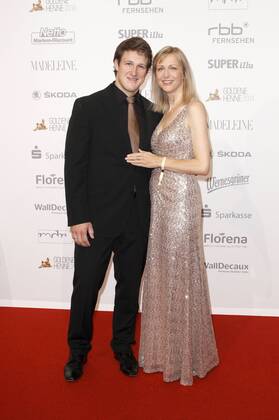 Matthias Steiner und Ehefrau Inge Steiner bei der Verleihung des Medienpreises Goldene Henne 2014 in der Neuen Messe. Leipzig, 10.10.2014 xR.xHardex xFuturexImage
