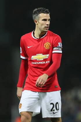 Robin van Persie of Manchester United - Barclays Premier League - WBA vs Manchester Utd - Hawthorns Stadium - West Bromwich - England - 20th October 2014 - Picture Simon Bellis Sportimage EDITORIAL USE ONLY. No use with unauthorised audio, video, data, fixture lists, club league logos or live services. Online in-match use limited to 120 images, no video emulation. No use in betting, games or single club league player publications.