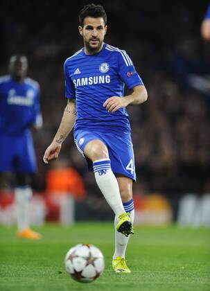 Football - 2014 2015 Champions League - Group G: Chelsea vs. Maribor Chelsea s Cesc Fabregas at Stamford Bridge. COLORSPORT ANDREW COWIE