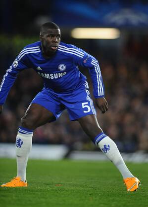 Football - 2014 2015 Champions League - Group G: Chelsea vs. Maribor Chelsea s Kurt Zouma at Stamford Bridge. COLORSPORT ANDREW COWIE