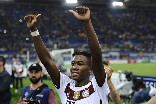 Rom, 21.10.2014 - UEFA Champions League 2014 2015 - AS Rom vs FC Bayern München - David Alaba 