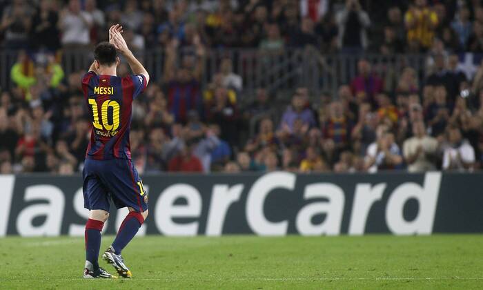 Champions League match between FC Barcelona and Ajax Amsterdam. In this picture, Lionel Messi. xFRANCESCxADELANTADOx 