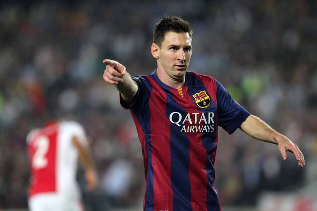 Lionel Messi (Barca) - UEFA Champions League 2014 2015 - FC Barcelona vs Ajax Amsterdam - PACOLARGO PANORAMIC 