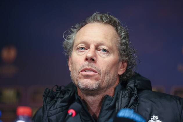 - BRUGGE, BELGIUM: Club s head coach Michel Preud homme pictured at a press conference of Belgian soccer team Club Brugge, Wednesday 22 October 2014, in Brugge. Tomorrow Club Brugge is playing Danish team FC Kobenhavn in the third day of the group stage of the UEFA Europa League competition, in the group B. BRUNOxFAHY 04487042