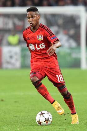 Fußball Champions League Gruppenphase Bayer Leverkusen - Zenit St. Petersburg am 22.10.2014 in der BayArena in Leverkusen Wendell ( Leverkusen )
