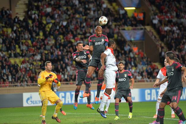 Luisao (ben) FOOTBALL : Monaco vs Benfica - Ligue des Champions - 22 10 2014 AnthonyBIBARD FEP Panoramic 