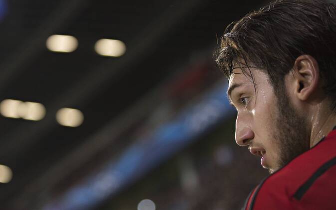Leverkusen, 22.10.2014, BayArena Hakan Calhanoglu (Bayer) Bayer Leverkusen - Zenit St. Petersburg mm