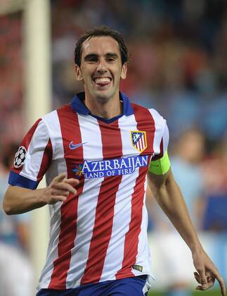 Atletico de Madrid Defender, Diego Roberto Godin Leal - GODIN, Champions League match between Atletico Madrid and Malmö FF. In this picture, MIguelLopez. 