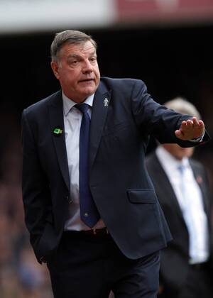 West Ham United v Manchester City . . London, UK . . 25.10.2014 Sam Allardyce (WHU)