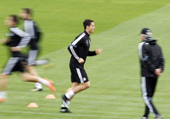 Real Madrid training session Cristiano Ronaldo. xBEATRIZxGUZMANx 