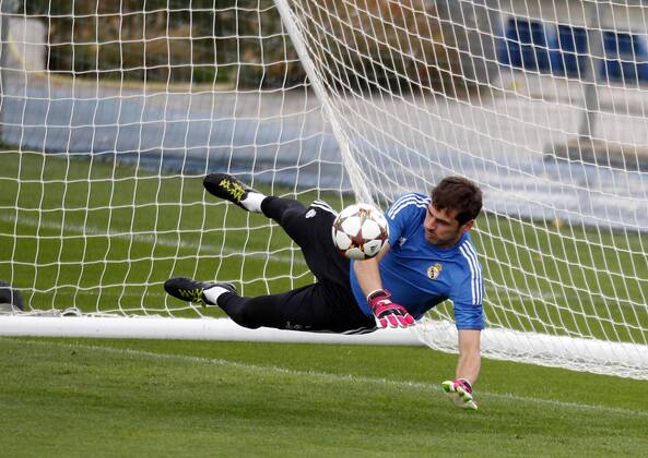 Real Madrid training session Iker Casillas. xBEATRIZxGUZMANx 