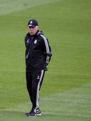 Real Madrid training session Carlo Ancelotti. xBEATRIZxGUZMANx 