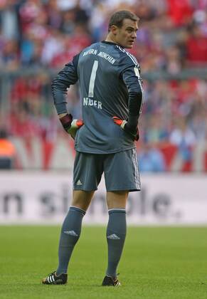 Manuel Neuer, Bayern, im Hinrundenspiel der Saison 2014 2015, FC Bayern München - Werder Bremen (6:0) in München; 18 10 2014 -