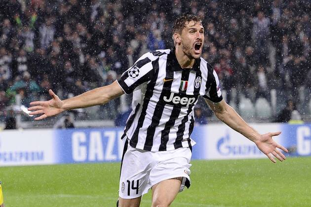 Juventus Turin - Olympiakos Piräus Torjubel Fernando Llorente 