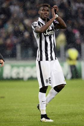 Juventus Turin - Olympiakos Piräus Schlussjubel Paul Pogba 