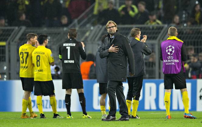 Dortmund, 04.11.2014, Signal-Iduna-Park Trainer Jürgen Klopp (BvB) Borussia Dortmund - Galatasaray Istanbul
