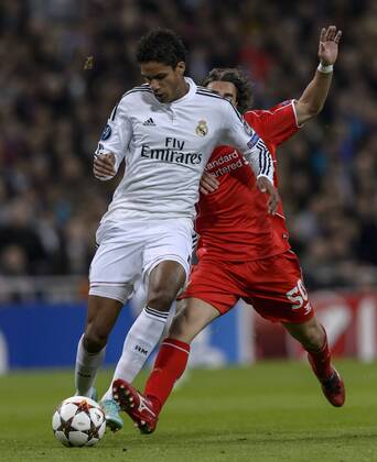 Real Madrid - Liverpool FC . In this picture, Raphael Varane. xDIEGOxGxSOUTOx 