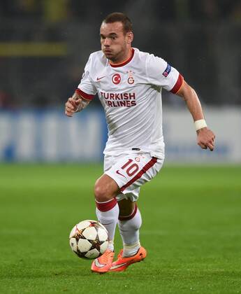 04.11.2014, Fussball, Saison 2014 15, UEFA Champions League, Vorrunde, Borussia Dortmund - Galatasaray Istanbul 4-1 Wesley Sneijder (Galatasaray Istanbul)