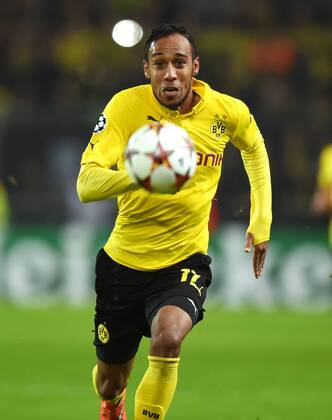 04.11.2014, Fussball, Saison 2014 15, UEFA Champions League, Vorrunde, Borussia Dortmund - Galatasaray Istanbul 4-1 Pierre-Emerick Aubameyang, Pierre Emerick Aubameyang (Borussia Dortmund)