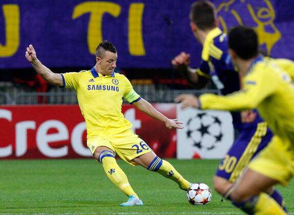 SOCCER - CL, Maribor vs Chelsea MARIBOR,SLOVENIA,05.NOV.14 - SOCCER - UEFA Champions League, group stage, NK Maribor vs Chelsea FC. Image shows John Terry (Chelsea). 