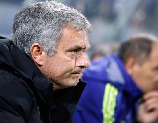 SOCCER - CL, Maribor vs Chelsea MARIBOR,SLOVENIA,05.NOV.14 - SOCCER - UEFA Champions League, group stage, NK Maribor vs Chelsea FC. Image shows head coach Jose Mourinho (Chelsea). 