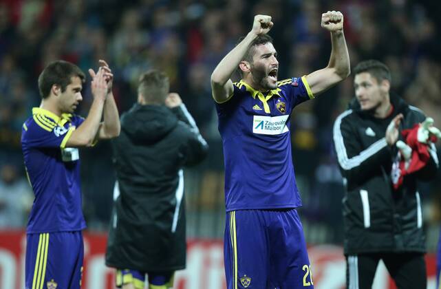 PXL_NK Maribor Chelsea FC 05.11.2014., stadium Ljudski vrt, Maribor, Slovenia - UEFA Champions League, Group G, Matchday 4, NK Maribor - Chelsea FC. Aleksander Rajcevic.  SanjinxStrukic PIXSELL