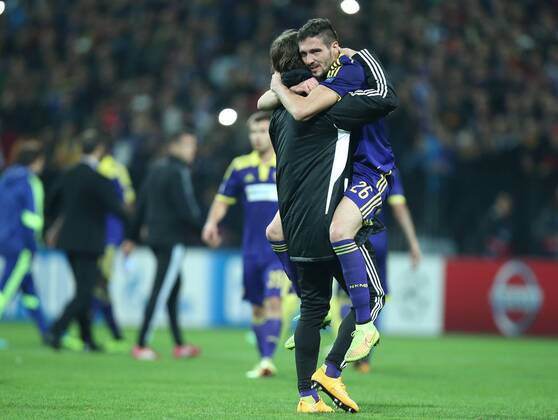 PXL_NK Maribor Chelsea FC 05.11.2014., stadium Ljudski vrt, Maribor, Slovenia - UEFA Champions League, Group G, Matchday 4, NK Maribor - Chelsea FC. Aleksander Rajcevic.  SanjinxStrukic PIXSELL