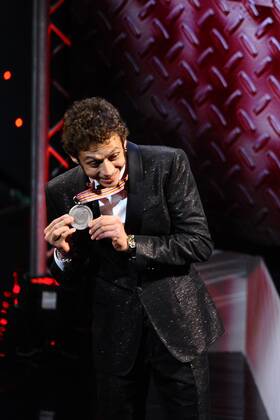 Valencia, SPAIN - FIM Awards Ceremony 2014. In the picture: Valentino Rossi, MotoGP runner up 