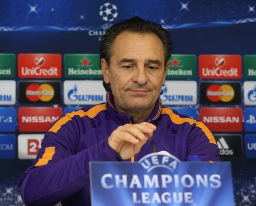- BRUSSELS, BELGIUM: Galatasaray s head coach Cesare Prandelli pictured during a press conference of Turkish soccer team Galatasaray, in Brussels, Tuesday 25 November 2014. Tomorrow Galatasaray is playing against Belgian team RSCA Anderlecht on day 5 of the group stage of the UEFA Champions League competition, in group D. VIRGINIExLEFOUR  x04508933x