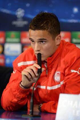 MADRID, ESPANA - NOVIEMBRE 25: Ibrahim Afellay (Olympiakos Piräus) , (Photo: IsaxSaiz Cordon Press) 