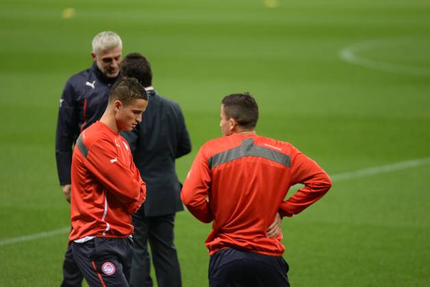 MADRID, ESPANA - NOVIEMBRE 25: Ibrahim Afellay (Olympiakos Piräus) (Photo: IsaxSaiz Cordon Press) 