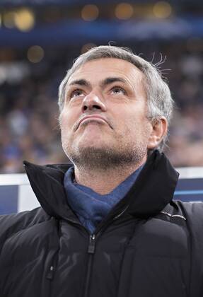 Gelsenkirchen, 25.11.2014, Veltins Arena, Fußball Trainer Jose Mourinho (London) FC Schalke 04 - FC Chelsea London